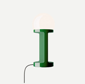 Habea Tall Table Lamp by Ferroluce - Green